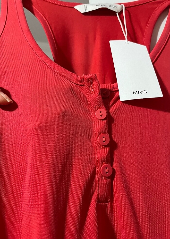 Mango etiketli uzun elbise - Görsel 2