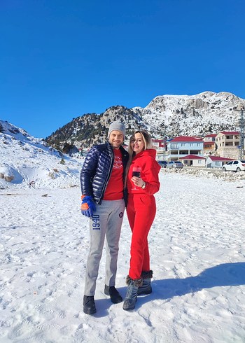 Kırmızı eşofman takımı - Görsel 2