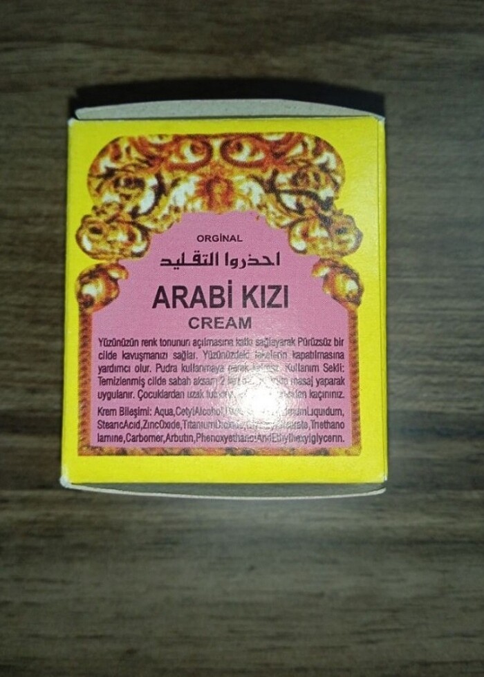 Arap Kızı Kremi (Sıfır Üründür) - Görsel 5