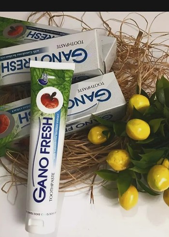 Florür İçermeyen Helal Sertifikalı Gano Fresh Diş Macunu - Görsel 3