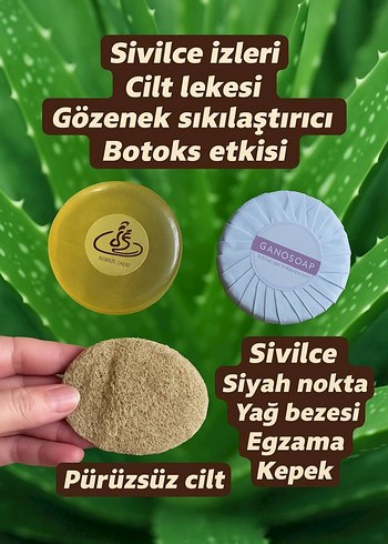 Sivilce ve Cilt Lekeleri İçin Sabun Seti