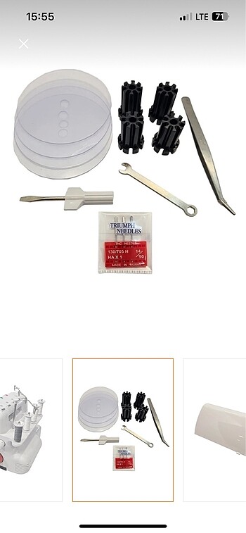 Beden Moonstar ev tipi overlok makinası sıfır paket