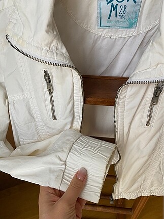 Bershka Beyaz spor ceket