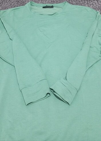 Atmosphere Mademe Moss oversize mint yeşili tunik