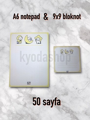 Notepad ve Bloknot Set