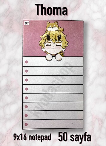 Thoma Notepad
