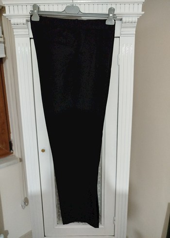 erkek Siyah Fitilli Kumaş Pantolon Velcro - Görsel 4