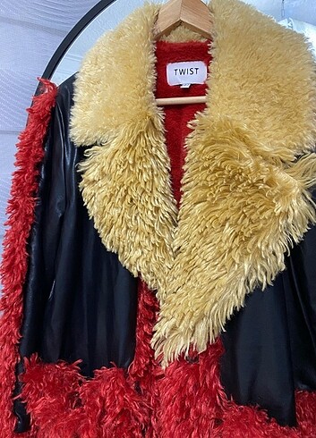 36 Beden TWİST PELUŞ DERİ CEKET