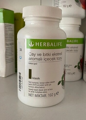 Herbalife 102 Gr Büyük Çay 