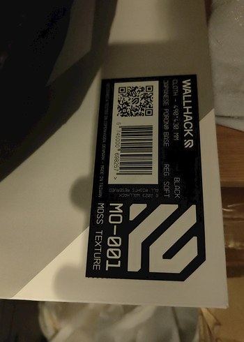 Gri WALLHACK Kumaş Mouse Pad - Görsel 2