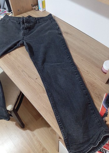 Gri Bol Kesim Midi Denim Kadın Jean Lcw - Görsel 2