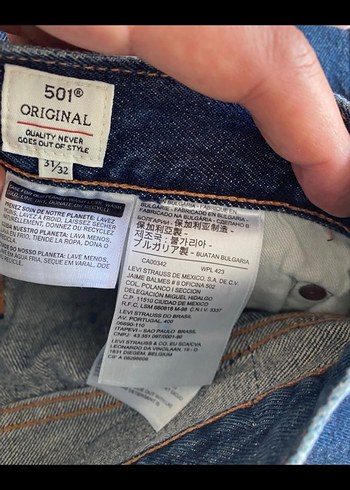 made and crafted 501 orginal - Görsel 6