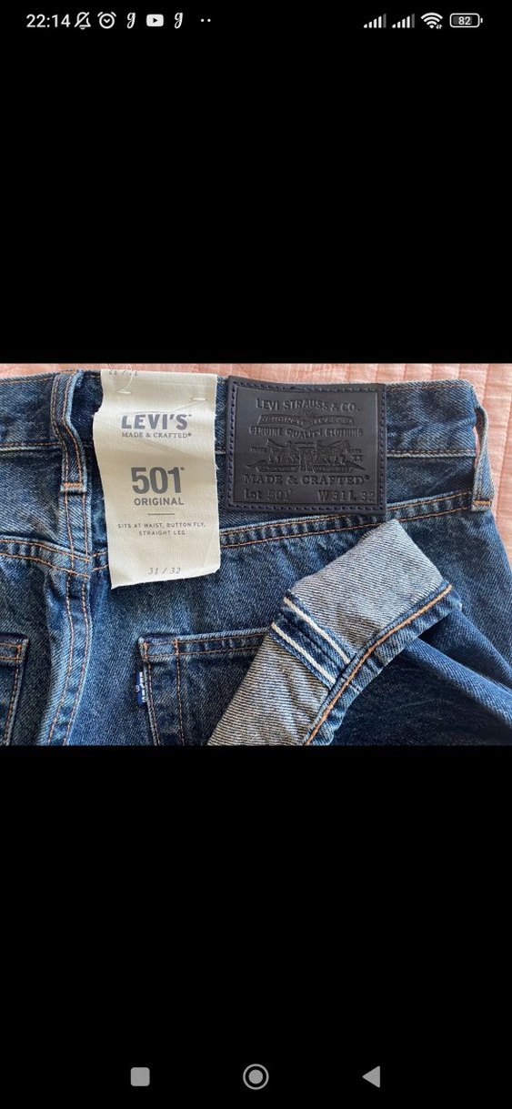 made and crafted 501 orginal - Görsel 5