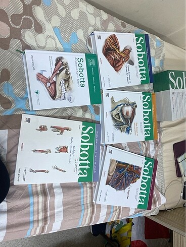  Beden Sobotta Anatomi Kitapları (Kutulu +.Konu kitabı)