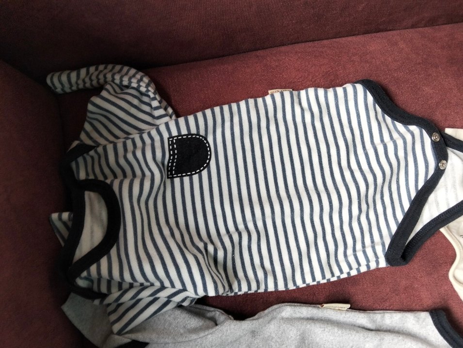 Uzun Kollu Kahverengi Bebek Body - Görsel 5