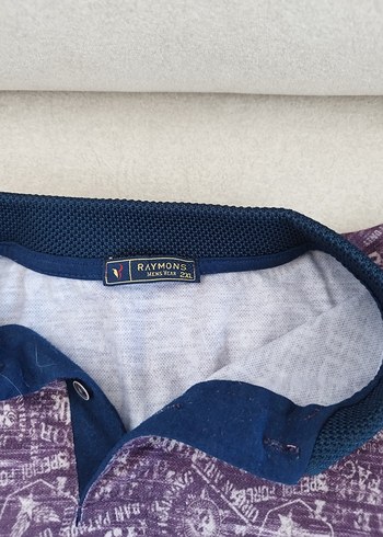 Nike Düğmeli Desenli Tişört, Kısa Kollu