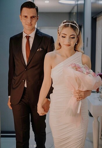 Oleg Cassini Nişan-Nikah Elbisesi