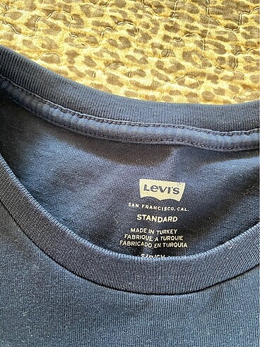 m Beden lacivert Renk Levis Laciver Tshirt