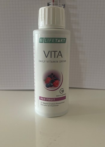 Lifetakt Vita Kırmızı Meyve Vitamin İçeceği