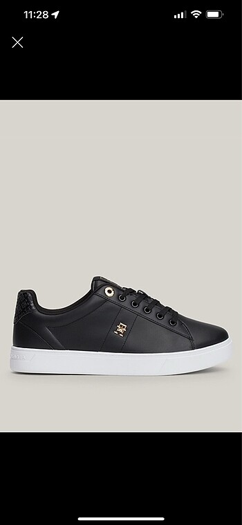Tommy Hilfiger Tommy Hilfiger Deri Sneaker