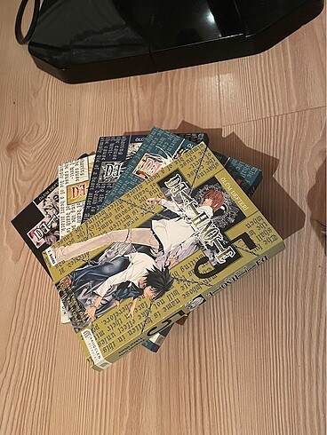 Death note 1-5 manga ciltsiz