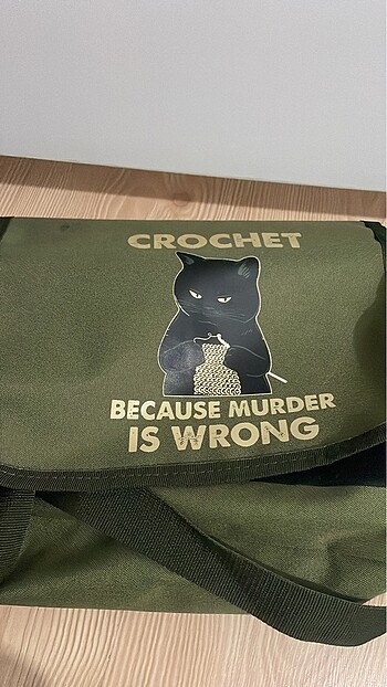 Crochet boydan asmalı çanta