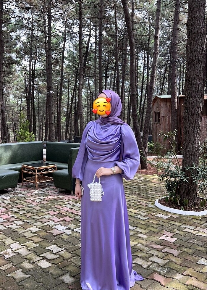 Tesettür Abiye elbise - Görsel 3