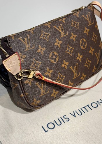 Louis Vuitton Louis Vuitton Kahverengi Deri Kadın Çanta