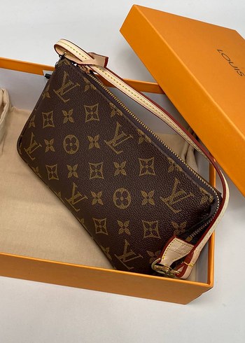 Beden kahverengi Renk Louis Vuitton Kahverengi Deri Kadın Çanta