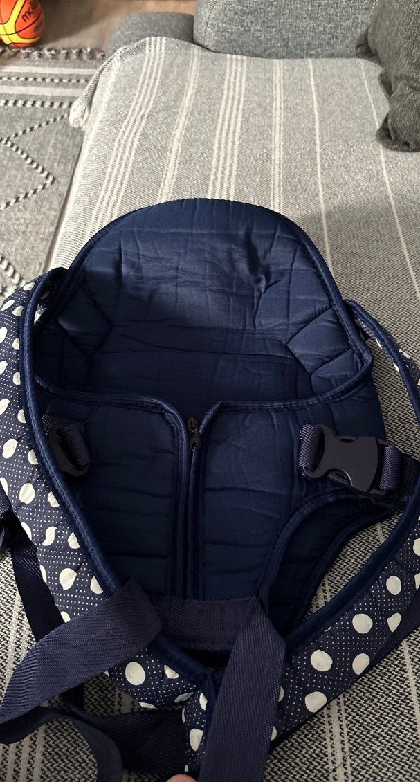 Lacivert Puantiyeli Bebek Taşıyıcı 116 - Görsel 2