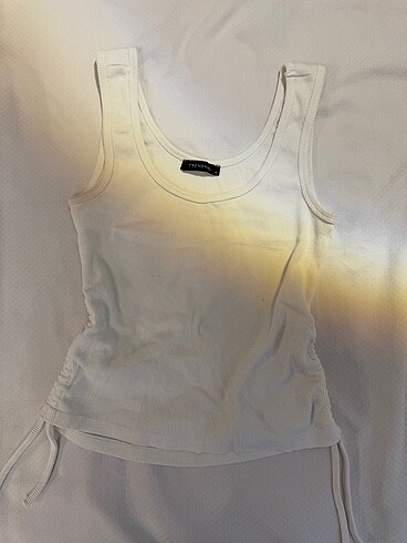 Yandan Büzgülü Crop Trendyol