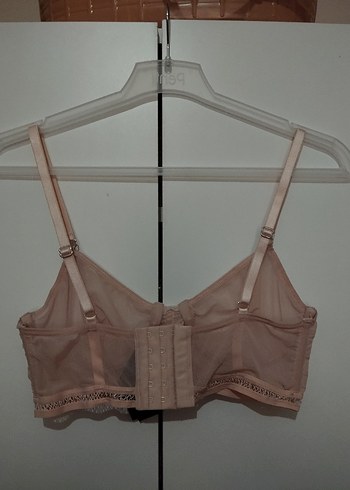 Bej Vintage Midi Sütyen - Görsel 2