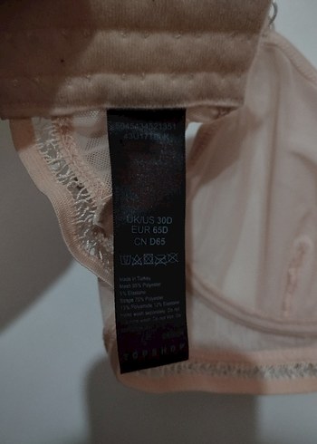 Bej Vintage Midi Sütyen - Görsel 3