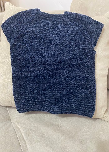 Erkek Çocuk Lacivert Triko Yelek - Görsel 3