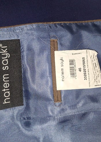 Lacivert Düğmeli Erkek Ofis Takımı - Görsel 3