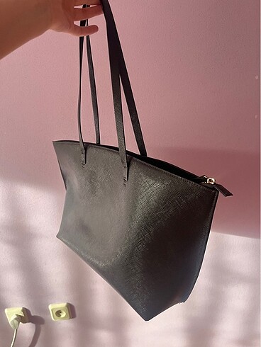 H&M hm kol cantasi gri buyuk