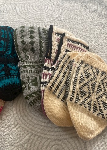 Nakışlı Renkli Kız Çorapları - Görsel 2