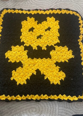 Renkli Örgü Banyo Süngeri - Görsel 6