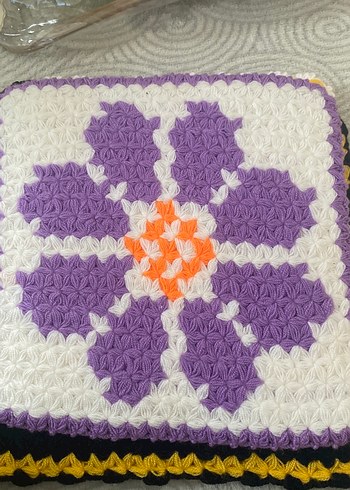 Renkli Örgü Banyo Süngeri - Görsel 7