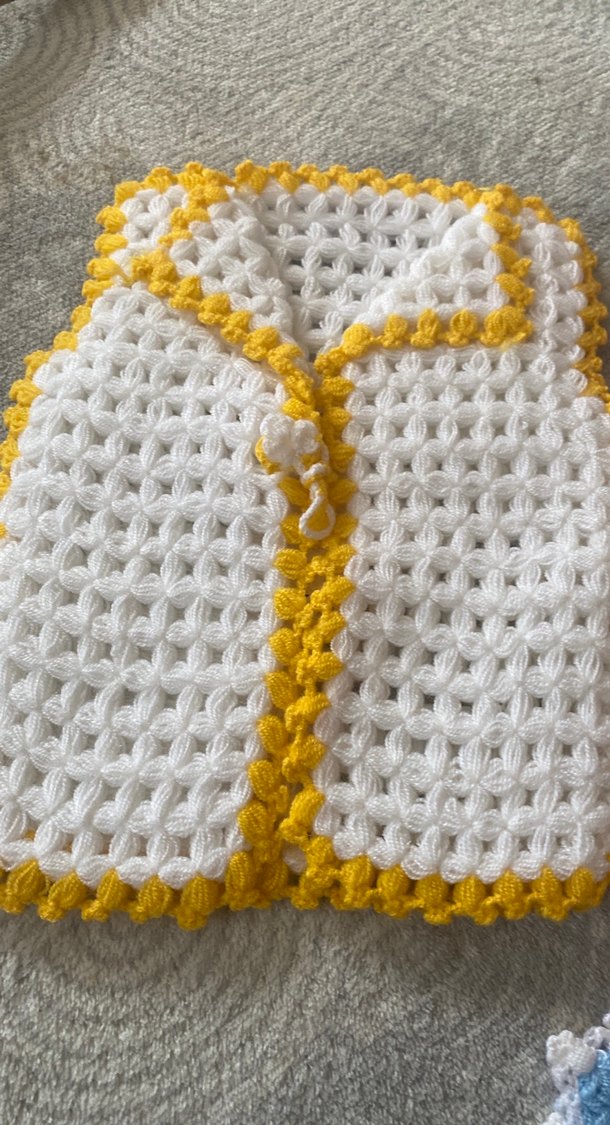 Renkli Örgü Banyo Süngeri - Görsel 4