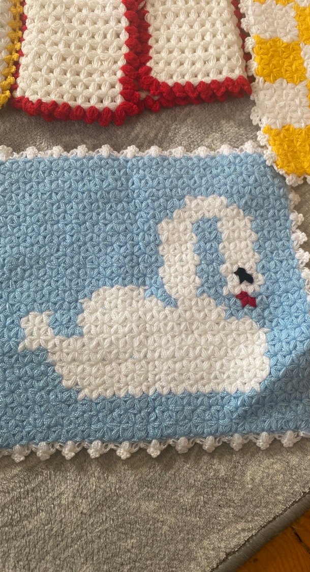 Renkli Örgü Banyo Süngeri - Görsel 3