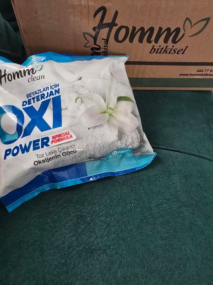 Homm Clean Mutfak Oxi Power 500 gr Toz Temizleyici - Görsel 2