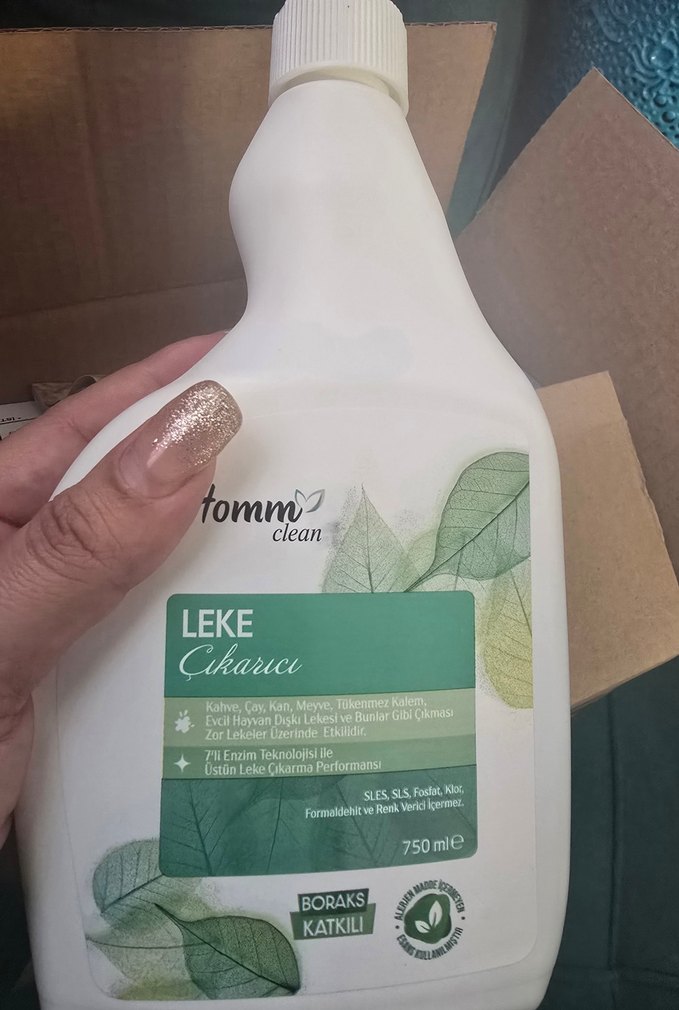 Bitkisel Leke Çıkarıcı Sprey 750 ml - Görsel 2