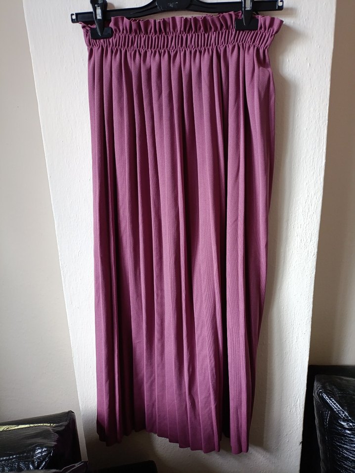 Mor Piliseli Uzun Etek - Görsel 3