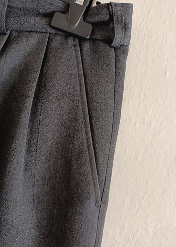 Gri Pilili Erkek Keten Pantolon - Görsel 3