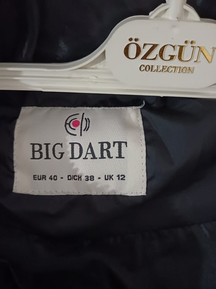 Siyah Kadın Kışlık Mont - Görsel 3