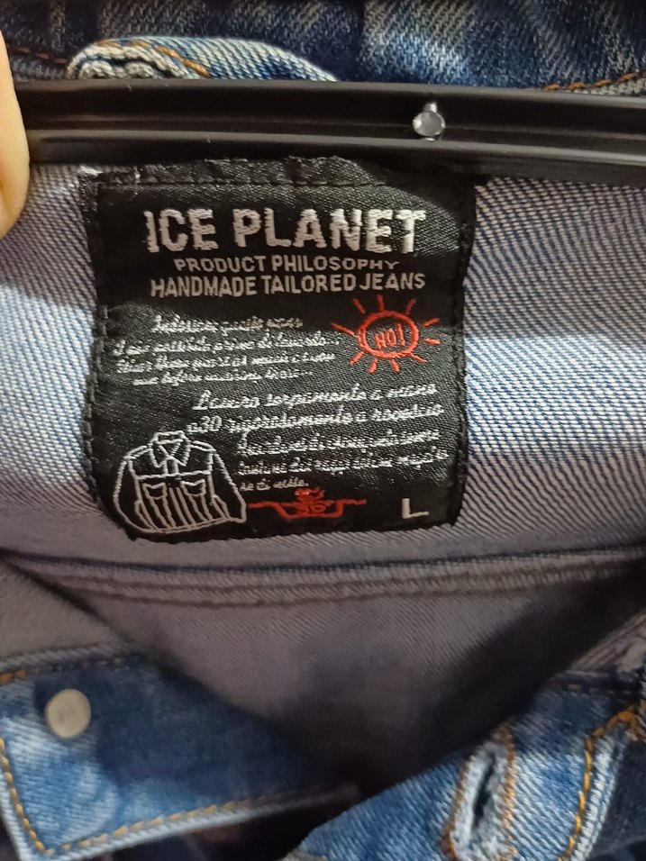 Mavi Düğmeli  Denim Ceket - Görsel 3