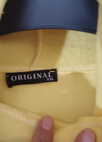 Sarı NBA Baskılı Kapüşonlu Sweatshirt - Görsel 2