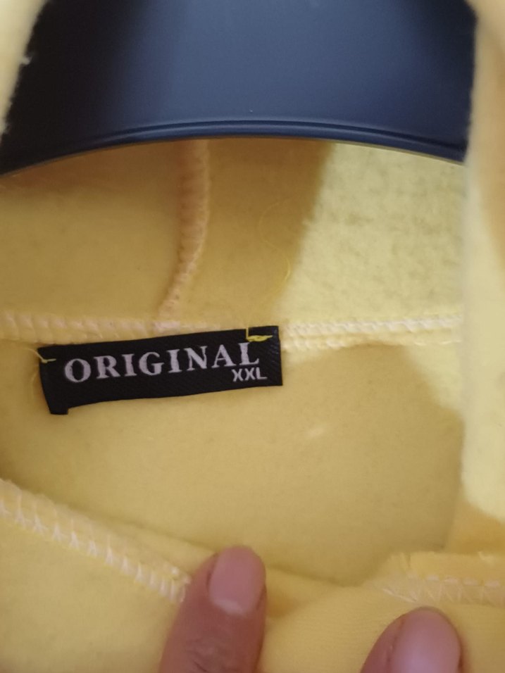 Sarı NBA Baskılı Kapüşonlu Sweatshirt - Görsel 2