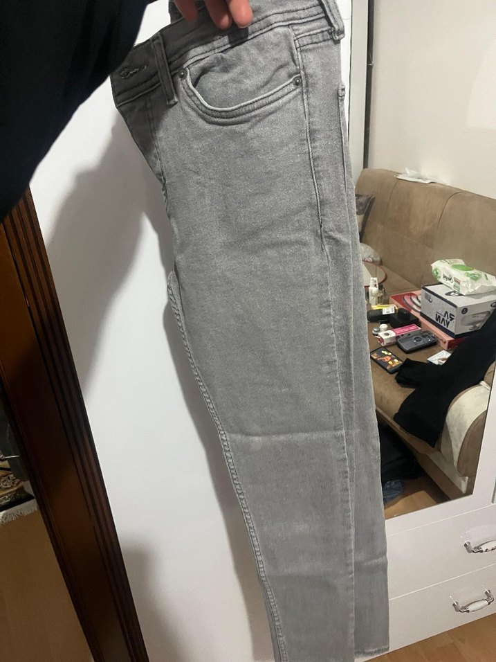 Gri Kot Pantolon - Görsel 2